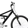 Bicicleta 24 Preto Full Suspensão Aro Aluminio Preto