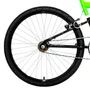 Bicicleta 24 Verde Neon/Preto Full Suspensão Aro Aluminio Preto