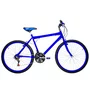 Bicicleta 26 Azul Urbana Aro Alumínio Azul 18 Marchas