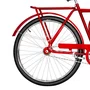 Bicicleta 26 Masculina Vermelha Barra Circular Freio Varao
