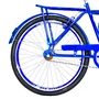 Bicicleta 26 Masculina Azul Barra Circular Aro Aero Azul