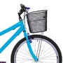 Bicicleta 26 Feminina Azul Claro Urbana Aro Aero Lilás