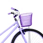 Bicicleta 26 Feminina Lilás Poti Aro Alumínio Lilás