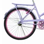 Bicicleta 26 Feminina Lilás Poti Aro Alumínio Rosa