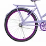 Bicicleta 26 Feminina Lilás Poti Aro Alumínio Violeta
