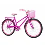 Bicicleta 26 Feminina Pink Poti Aro Aero Pink