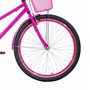 Bicicleta 26 Feminina Pink Poti Aro Aero Pink