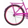 Bicicleta 26 Feminina Pink Poti Aro Alumínio Pink
