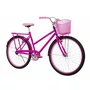 Bicicleta 26 Feminina Pink Poti Aro Alumínio Rosa