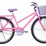 Bicicleta 26 Feminina Rosa Poti Aro Aero Lilas