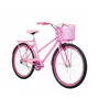 Bicicleta 26 Feminina Rosa Poti Aro Aero Pink