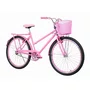 Bicicleta 26 Feminina Rosa Poti Aro Aero Rosa