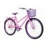 Bicicleta 26 Feminina Rosa Poti Aro Aero Violeta
