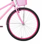 Bicicleta 26 Feminina Rosa Poti Aro Alumínio Pink