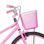 Bicicleta 26 Feminina Rosa Poti Aro Alumínio Rosa