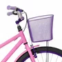 Bicicleta 26 Feminina Rosa Poti Aro Alumínio Violeta