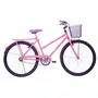 Bicicleta 26 Feminina Rosa Poti Aro Alumínio Violeta