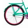 Bicicleta 26 Feminina Verde Agua Poti Aro Alumínio Pink