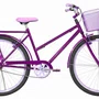 Bicicleta 26 Feminina Violeta Poti Aro Aero Lilas