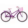 Bicicleta 26 Feminina Violeta Poti Aro Aero Rosa