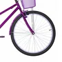 Bicicleta 26 Feminina Violeta Poti Aro Alumínio Lilás