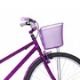 Bicicleta 26 Feminina Violeta Poti Aro Alumínio Lilás