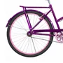Bicicleta 26 Feminina Violeta Poti Aro Alumínio Rosa