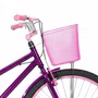 Bicicleta 26 Feminina Violeta Poti Aro Alumínio Rosa