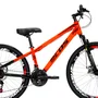 Bicicleta 26 Freeride Laranja Neon Aro VPR MAX DH  | 21 Marchas Shimano-Freio a Disco