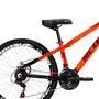 Bicicleta 26 Freeride Laranja Neon Aro VPR MAX DH  | 21 Marchas Shimano-Freio a Disco