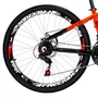 Bicicleta 26 Freeride Laranja Neon Aro VPR MAX DH  | 21 Marchas Shimano-Freio a Disco