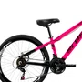 Bicicleta 26 Freeride Rosa Neon Aro VPR MAX DH  | 21 Marchas Shimano-Freio a Disco