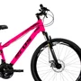 Bicicleta 26 Freeride Rosa Neon Aro VPR MAX DH  | 21 Marchas Shimano-Freio a Disco
