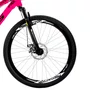 Bicicleta 26 Freeride Rosa Neon Aro VPR MAX DH  | 21 Marchas Shimano-Freio a Disco