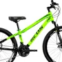 Bicicleta 26 Freeride Verde Neon Aro VPR MAX DH  | 21 Marchas Shimano-Freio a Disco