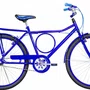 Bicicleta 26 Masculina Azul Barra Circular Aro Alumínio Azul