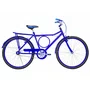 Bicicleta 26 Masculina Azul Barra Circular Aro Alumínio Azul
