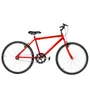 Bicicleta 26 Masculina Vermelha Urbana Aro Alumínio