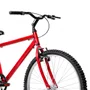 Bicicleta 26 Masculina Vermelha Urbana Aro Alumínio
