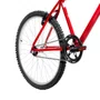 Bicicleta 26 Masculina Vermelha Urbana Aro Alumínio