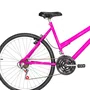 Bicicleta 26 Feminina Pink Urbana Aro Alumínio 18 Marchas