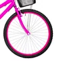 Bicicleta 26 Feminina Pink Urbana Aro Alumínio Pink 18 Marchas