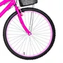 Bicicleta 26 Feminina Pink Urbana Aro Alumínio Rosa 18 Marchas