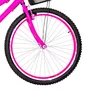 Bicicleta 26 Feminina Pink Urbana Aro Aero Pink 18 Marchas