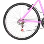 Bicicleta 26 Feminina Rosa Urbana Aro Alumínio 18 Marchas