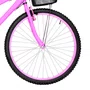 Bicicleta 26 Feminina Rosa Urbana Aro Alumínio Rosa 18 Marchas