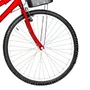Bicicleta 26 Feminina Vermelha Urbana Aro Alumínio 18 Marchas