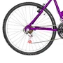 Bicicleta 26 Feminina Violeta Urbana Aro Alumínio 18 Marchas