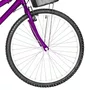 Bicicleta 26 Feminina Violeta Urbana Aro Alumínio 18 Marchas