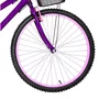 Bicicleta 26 Feminina Violeta Urbana Alumínio  Rosa 18 Marchas